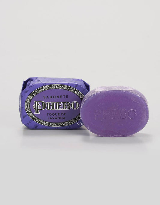 Sabonete em Barra de Glicerina Phebo Toque de Lavanda 90g