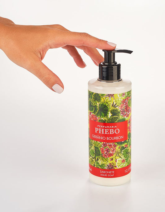 Sabonete Líquido Phebo Gerânio Bourbon 360ml